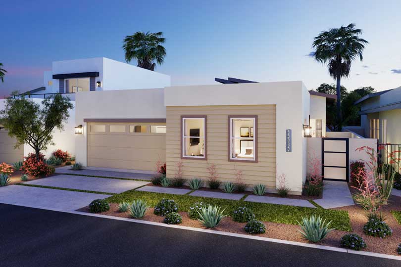 Volare elevation 1b Contemporary.